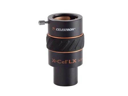 Celestron X-CEL LX 1.25  3x Barlow Lens (93428) Online Hot Sale