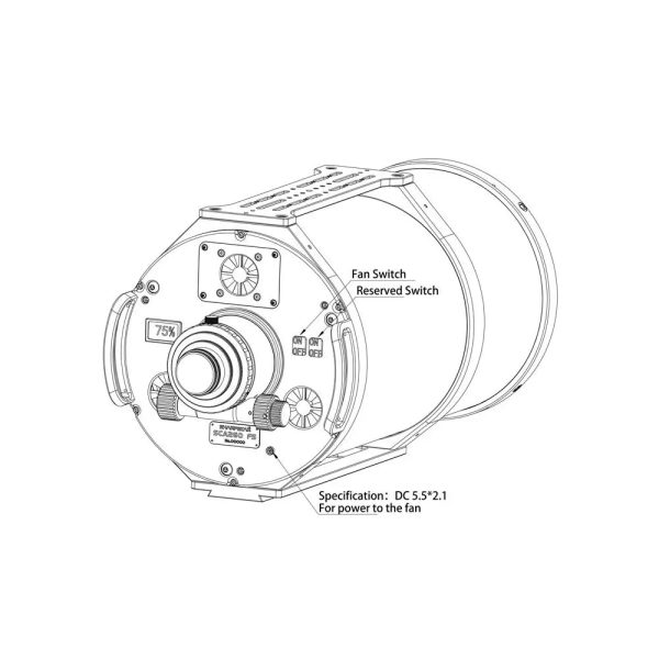 Sharpstar SCA260 Aspherical Cassegrain Astrograph - Version 2  (SCA260V2) Online Hot Sale