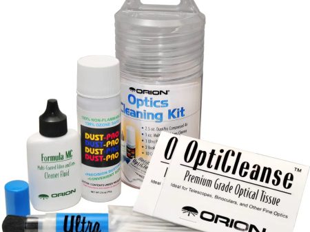 Orion Deluxe 6-Piece Optics Cleaning Kit (05825) Online now