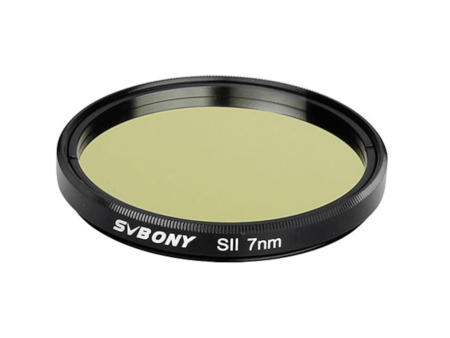 SVBONY SV160 2  SII Filter 7nm Narrow-Band for CCDs (W9122B) Online Hot Sale