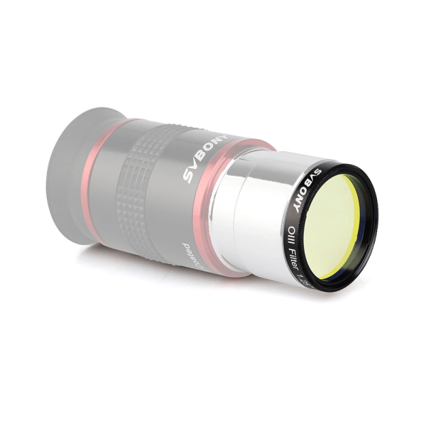 SVBONY SV115 1.25 inch OIII Filter Narrowband 18nm, Cuts Light Pollution (F9186A) Supply