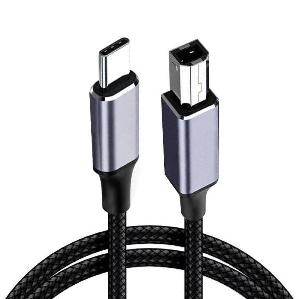 Player One Type-C to Type-B USB2.0 Cable 1M (TYPE-C-B-USB2.0-1M) on Sale