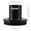 SVBONY 23.2mm T Ring Lens Mount Set for DSLR (F9126A) on Sale