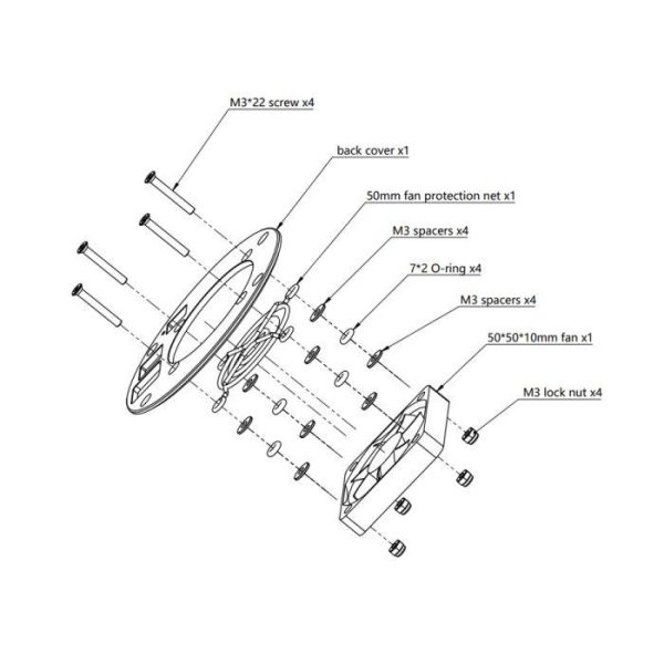 ZWO Cooling Fan for ZWO Cameras (FAN50) Discount