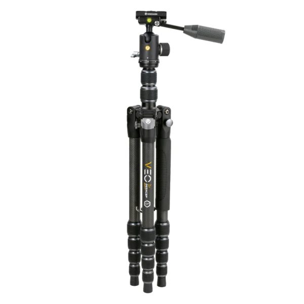 Vanguard VEO 3T 265HCBP Carbon Fiber Travel Tripod w  Extended Height (VEO3T-265HCBP) Supply