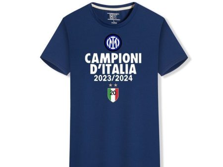 MAGLIA BLU INTER CELEBRATIVA CAMPIONI D ITALIA 2023 24 Hot on Sale