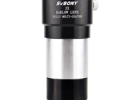 SVBONY 1.25  2X Achromatic Metal Barlow Lens (F9146A) For Sale