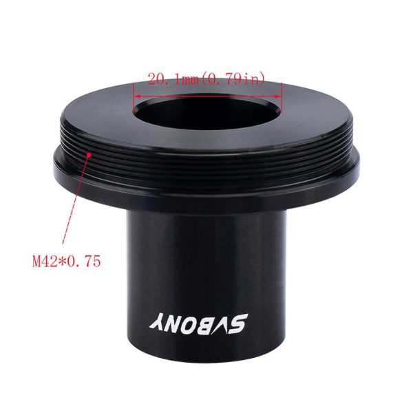 SVBONY 23.2mm T Ring Lens Mount Set for DSLR (F9126A) on Sale