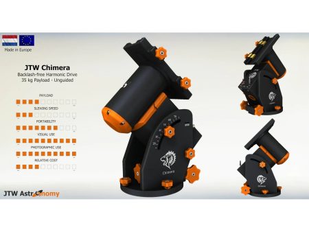 JTW Chimera Backlash-free Harmonic Drive Telescope Mount Online Sale