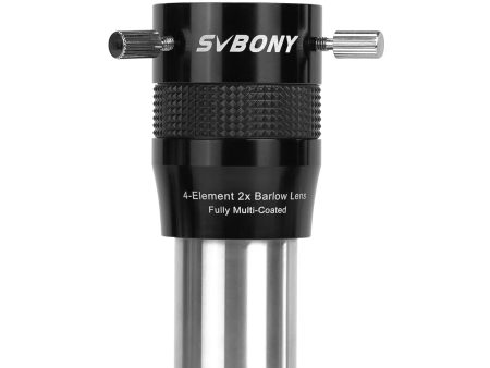 SVBONY 1.25  2X 4-Element Barlow Lens (W9168A) For Sale