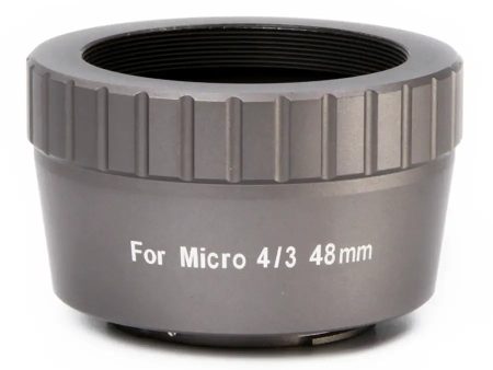 William Optics Micro 4 3 48mm T mount for Olympus - Space Gray (TM-MFT-M48) For Cheap