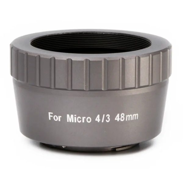 William Optics Micro 4 3 48mm T mount for Olympus - Space Gray (TM-MFT-M48) For Cheap